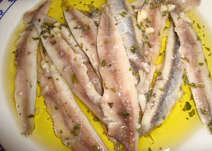 Boquerones en vinagre