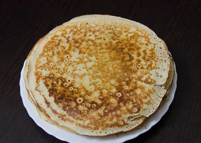 Masa para hacer crepes, para todo tipo de recetas saladas