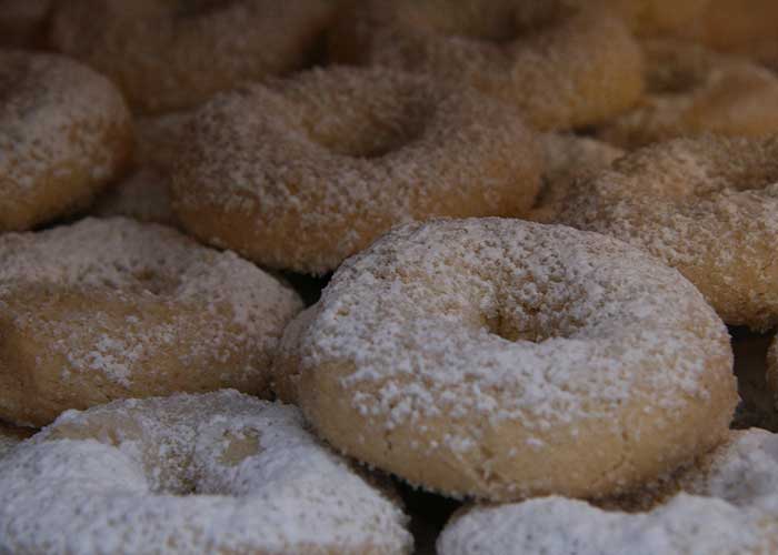 Roscos de vino caseros, postre navideño