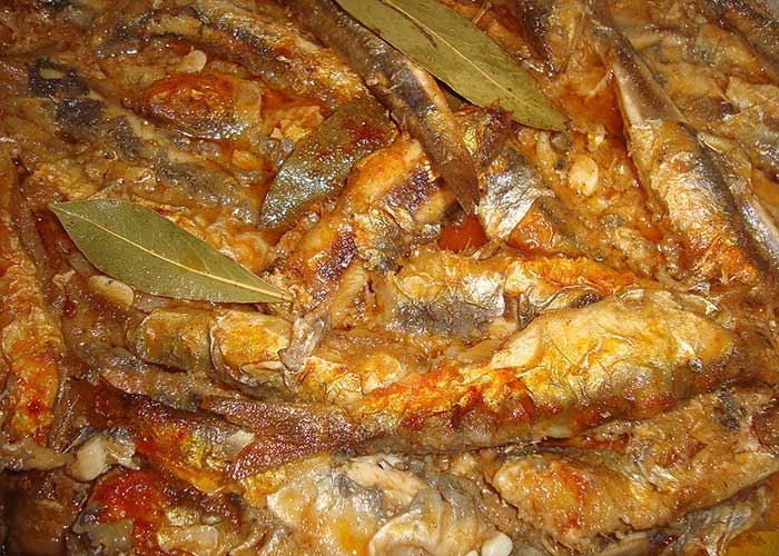 Sardinas en escabeche