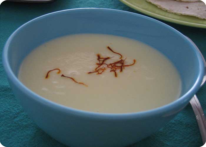 Sopa fría de melón