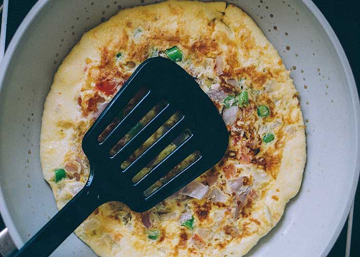 Tortilla del Sacromonte típica de Granada